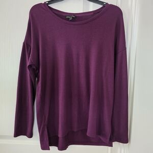 Banana Republic Long Sleeve Plum Top